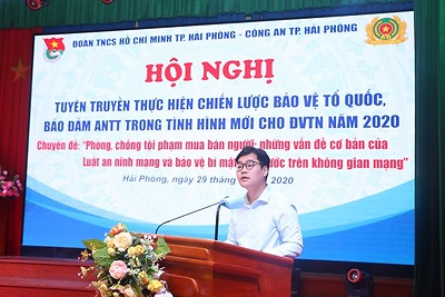 Tuyên truyền thực hiện chiến lược bảo vệ Tổ quốc, bảm đảm an ninh trật tự trong tình hình mới cho đoàn viên thanh niên